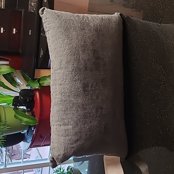 Denim Accent Pillow - Picture 2 of 5